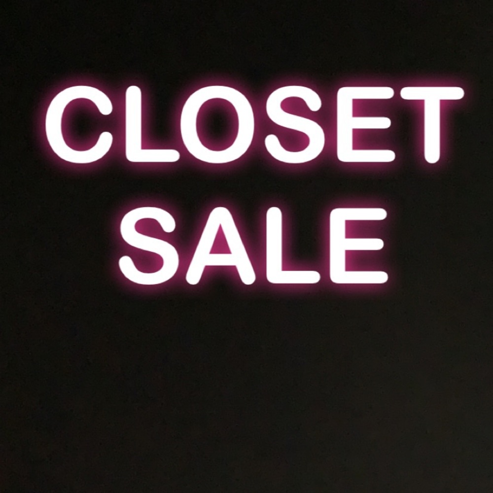 Closet sale!!